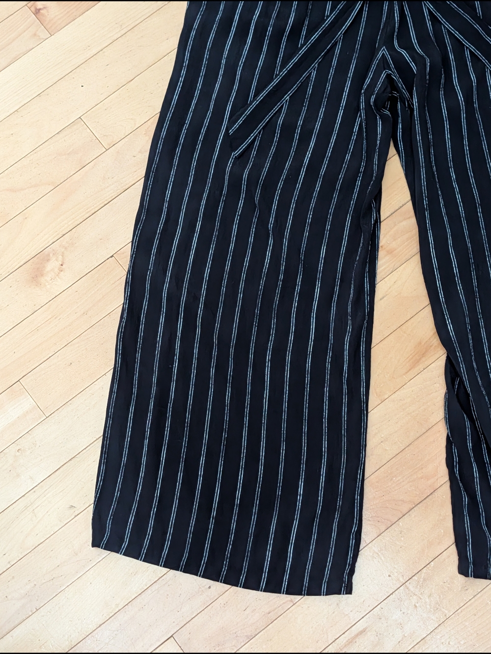 Wilfred Pinstripe Wideleg Pants - Picture 5 of 7
